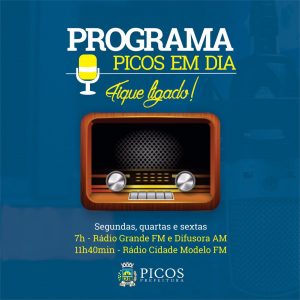 Prefeitura De Picos Picos Em Dia Confira O Programa Desta Segunda