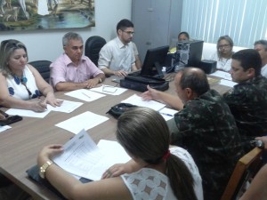 Reunião preparatória para o mutirão de combate a dengue
