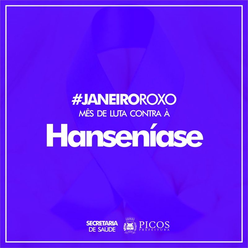 Prefeitura realiza campanha contra Hanseníase durante Janeiro Roxo