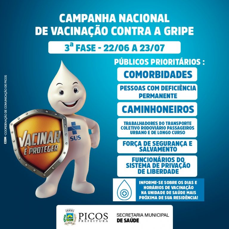 Prefeitura De Picos Campanha De Vacina O Contra A Gripe Tem