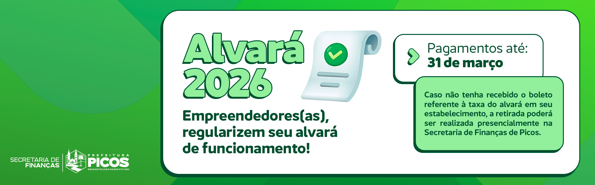 Alvará 2026☻